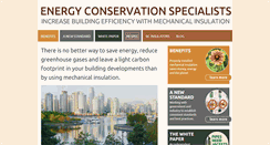 Desktop Screenshot of energyconservationspecialists.org
